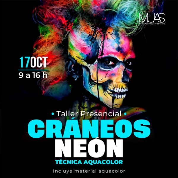 Taller cráneos neones